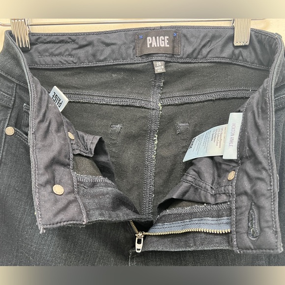 "Paige Hoxton Ankle Tonal  Mona " high-rise, ultra-skinny Women’s size 25 - Picture 10 of 13